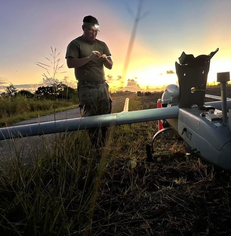 SGT Westergaard was assigned to 2-6 Cav and was on a experimental mission to the county of Palau with the RQ-7B BLK3